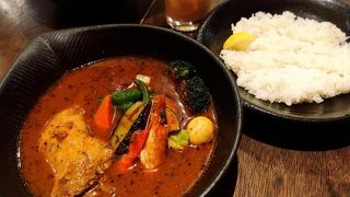 新千歳空港で人気のスープカレー