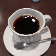 食後にコーヒー