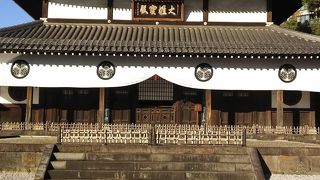 荘厳な雰囲気でした。