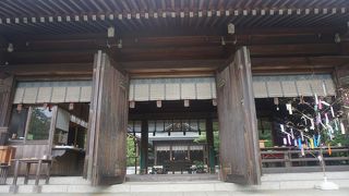 創建は明治25年と新しい