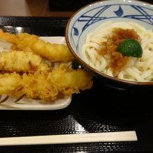 うどん＆かしわて天