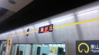 栄から東山線で東山公園方面へ向かう場合、座れない可能性があります