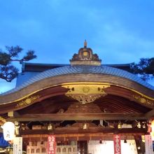 本殿は賑やかでした