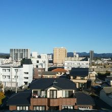 吹き抜けからの眺望