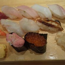 ボリュームある握り