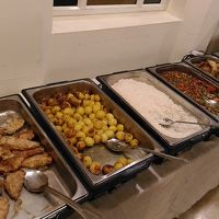 夕飯のビュッフェ