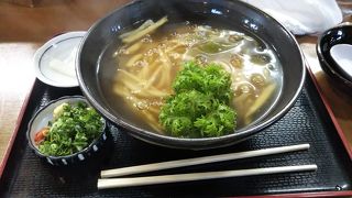 家庭的なうどん屋