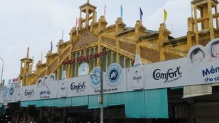 地元の市場です