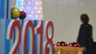 大きなクリスマスツリー