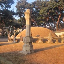 宣陵（貞顕王后陵）の様子