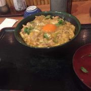 ランチは親子丼