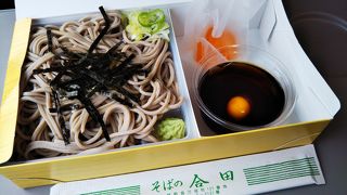 駅前食堂のもりそば☆