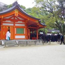 年始の住吉神社