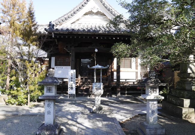 松阪駅近くにある歴史のあるお寺