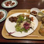 夕食いただきました。