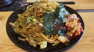 ボリューミーでバリエーション豊富な焼きそば専門店