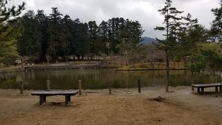 島に神社がある