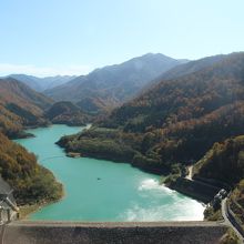 ロープウェイの途中から