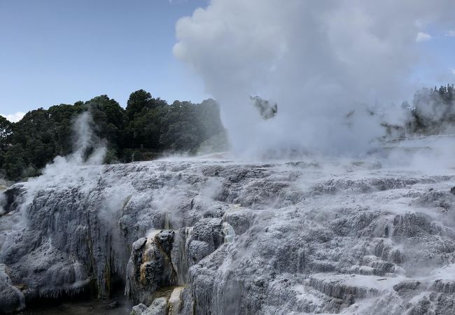 ロトルアの観光の目玉