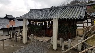 お水取りの儀式が行われる場所