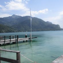 ザンクトギルゲンの船着場