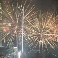 カウントダウンの花火