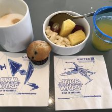 スターウォーズの紙ナプキンは嬉しい