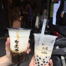 タピオカ飲み比べ