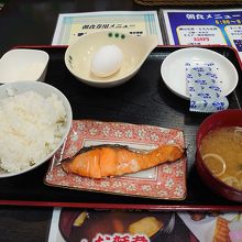 朝食は和食をチョイス