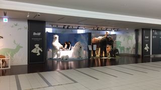 国際線に向かう通路にあり