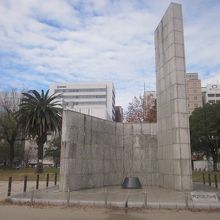 戦災記念碑の様子