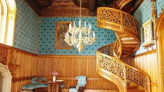 木造の珍しいお城