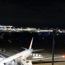 空港夜景風景