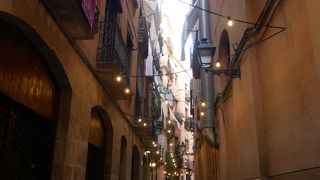 バルセロナの旧市街