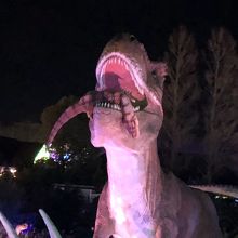 恐竜は迫力がありました！