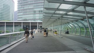 これからみなとみらい地区に向かうというワクワク感