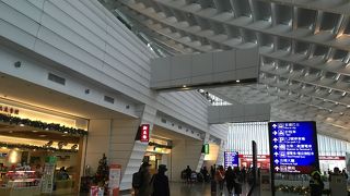 第１ターミナルか第２ターミナルか確認が必要。