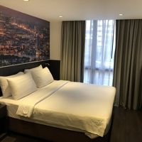 客室。ベッド一台分のスペース、と言った感じ