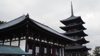 東金堂、国宝館を中心にお参りしました