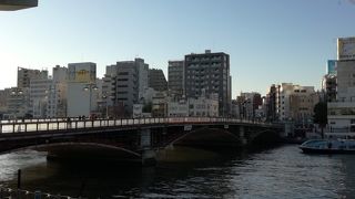 隅田川に架かる橋のひとつ