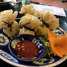 揚げソフトシェルクラブ