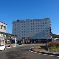 駅から撮ったホテルです。