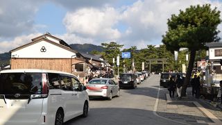 出雲大社への参道