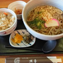 生そば処 水車 広島アッセ店