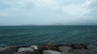 雲っていて残念でした