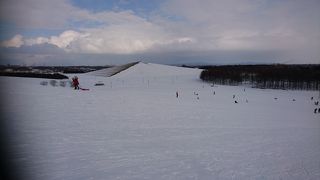 冬はスキー場