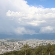 なかなかくっきりした全方向青空の景色に出会えません