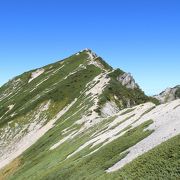 五竜岳へ登り、唐松岳へ回って下山