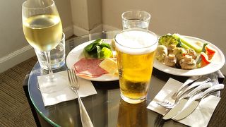 ビーチに面して景色が最高です