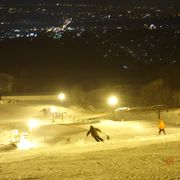 ネットで見るより遥かに素晴らしい北海道旭川市内極寒のスキー場です。2020.01.11.スキー場の気温は氷点下7度。